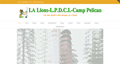 Desktop Screenshot of camppelican.org